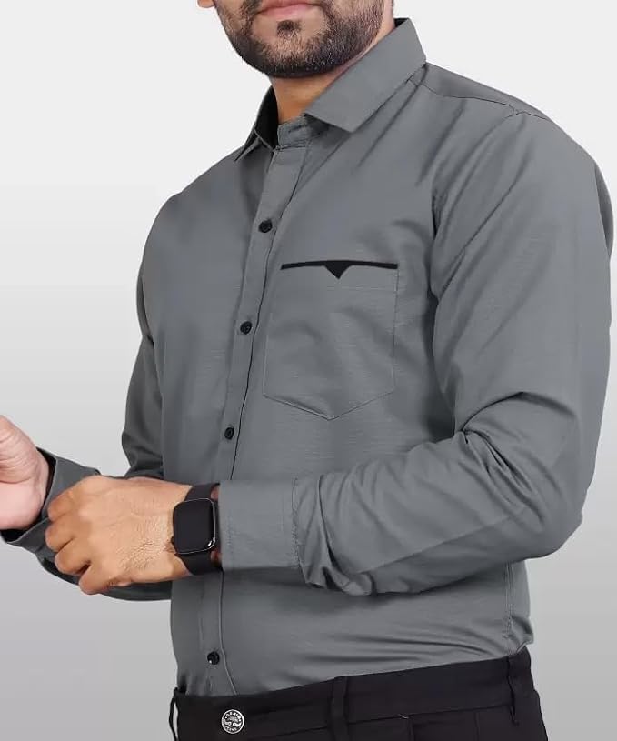 Men's Regular Fit Cotton Casual Shirt - Image 4