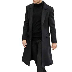 Down Jacket Trench Topcoat