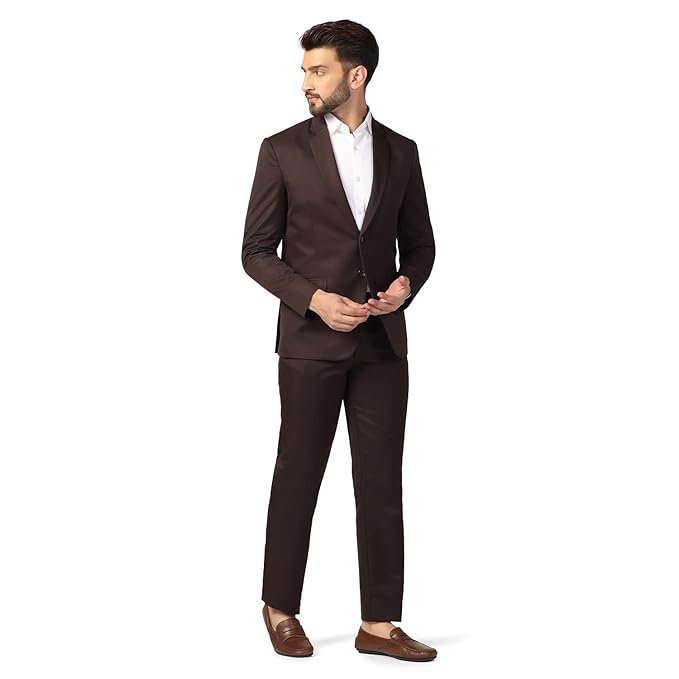 Mens Slim Fit Two Piece Suit Set - Image 3