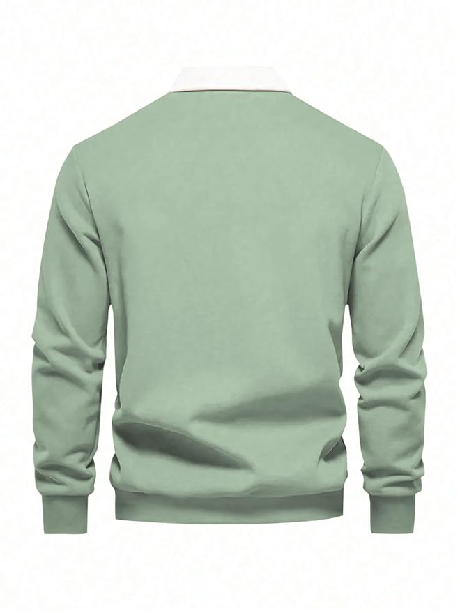 Men's Solid Regular Fit T-Shirt - Image 3