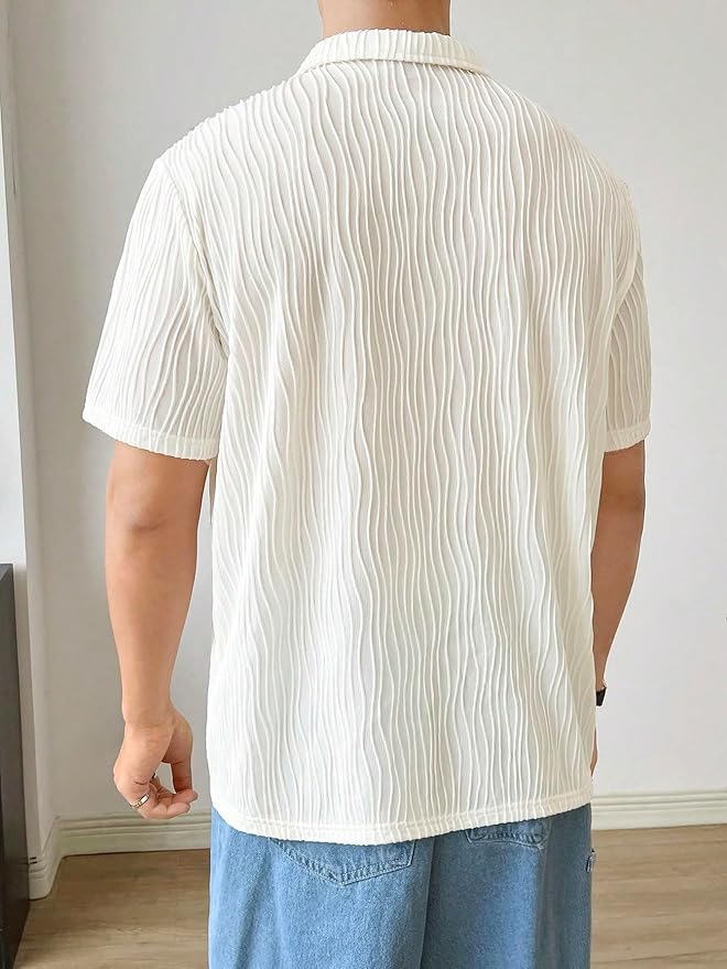 Men Casual Half Sleeve Fit T-Shirt - Image 2