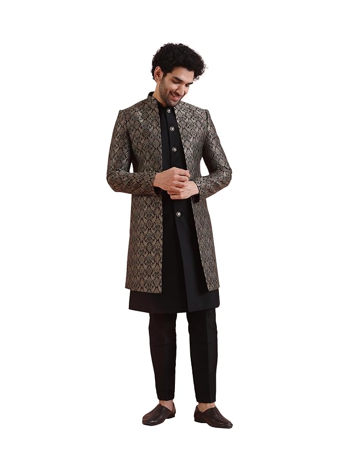 Indowestern Sherwani Trouser Set