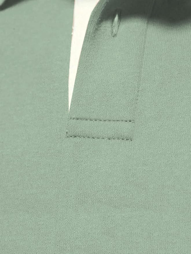 Men's Solid Regular Fit T-Shirt - Image 5