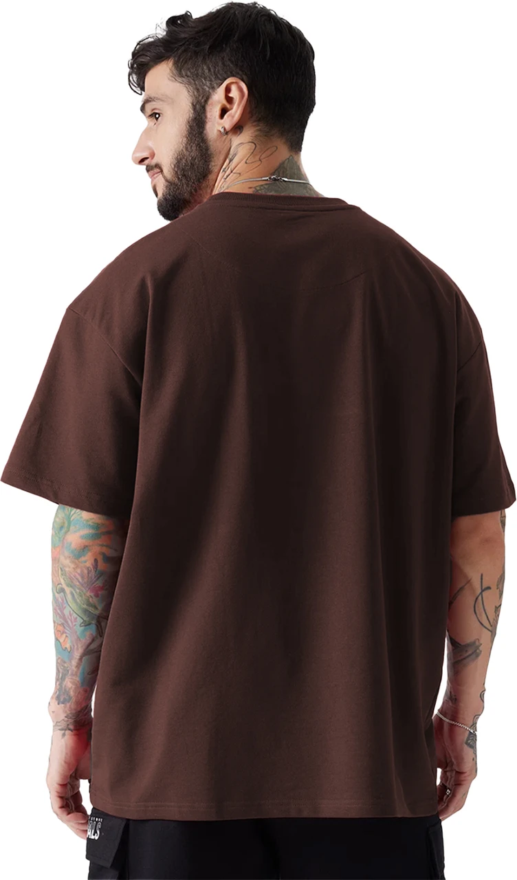 Men Half Sleeve Oversized Tshirt - Image 3